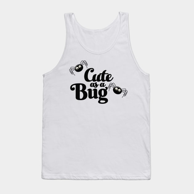 Cute as a Bug - Spiders Tank Top by CraftyCatz